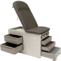 Graham-Field Access Exam Table, Pneumatic/Manual Back, Drawer Warmer, Special Color 5001-SP